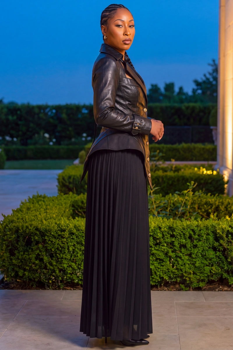 Croc Couture Blazer Dress