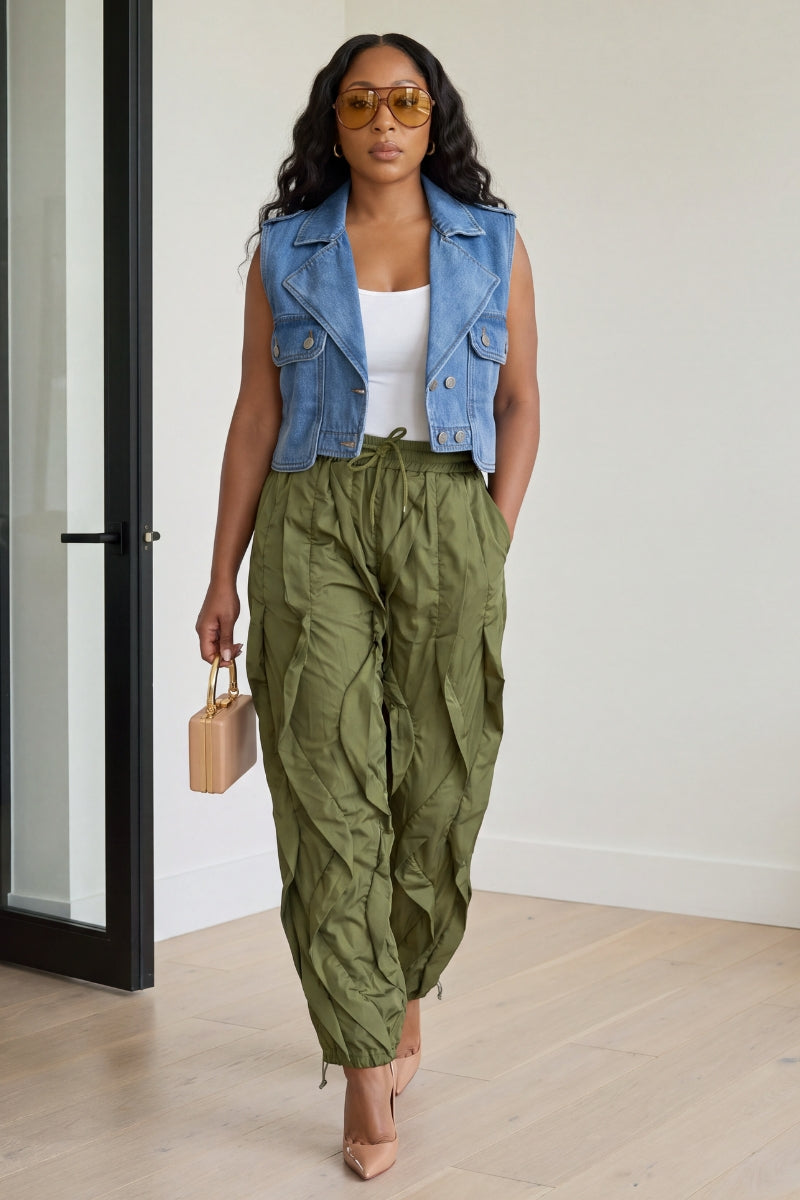 Weekend Boss Vest - LIGHT WASH