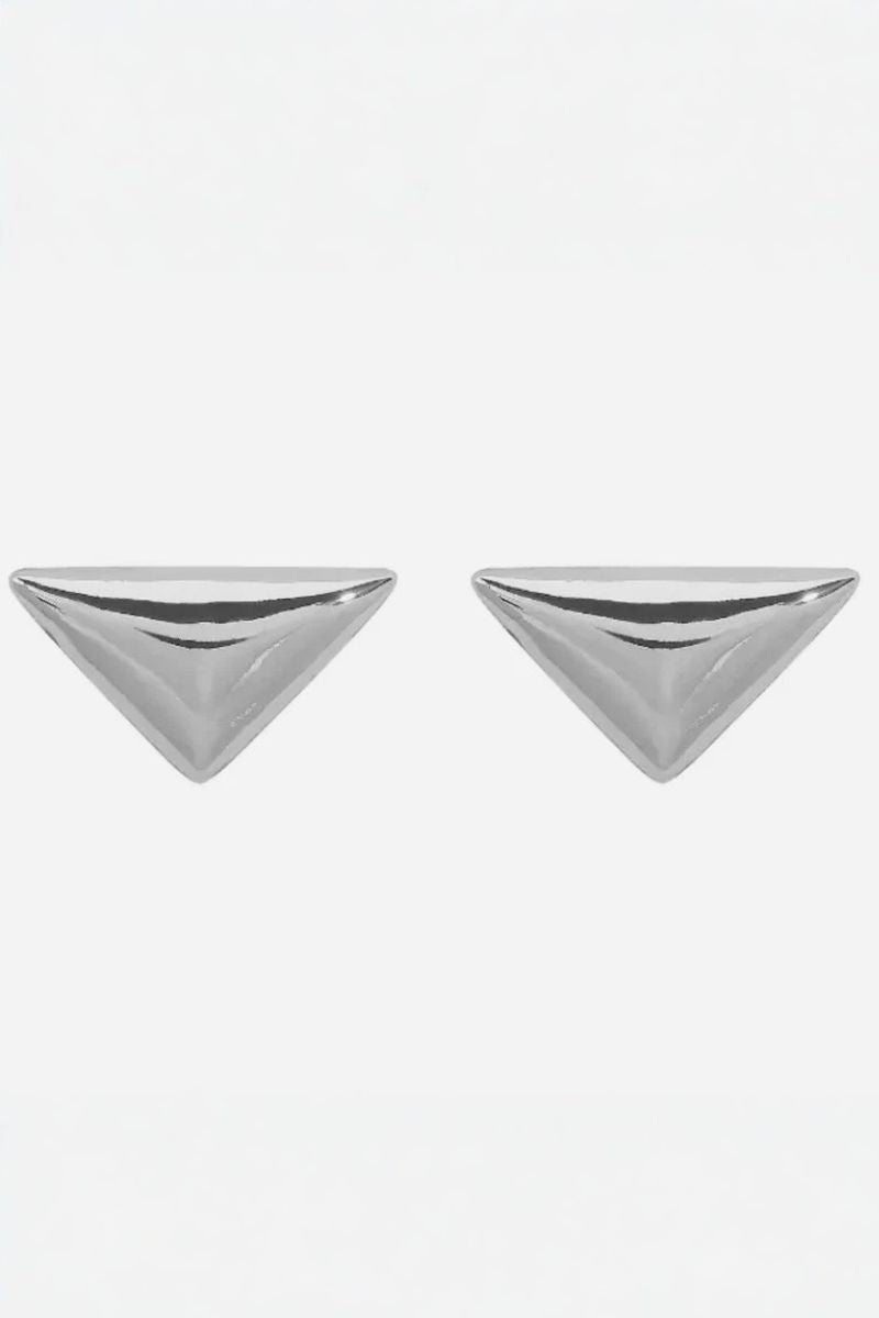 Silver Power Stud | Earrings