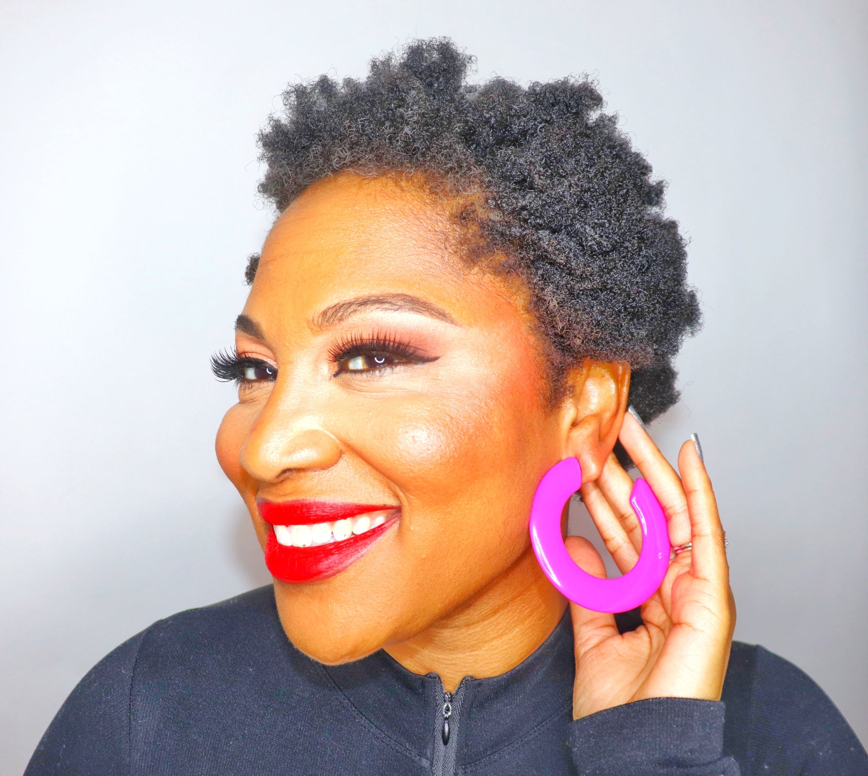 Chunky Gloss Hoops - 3 colors