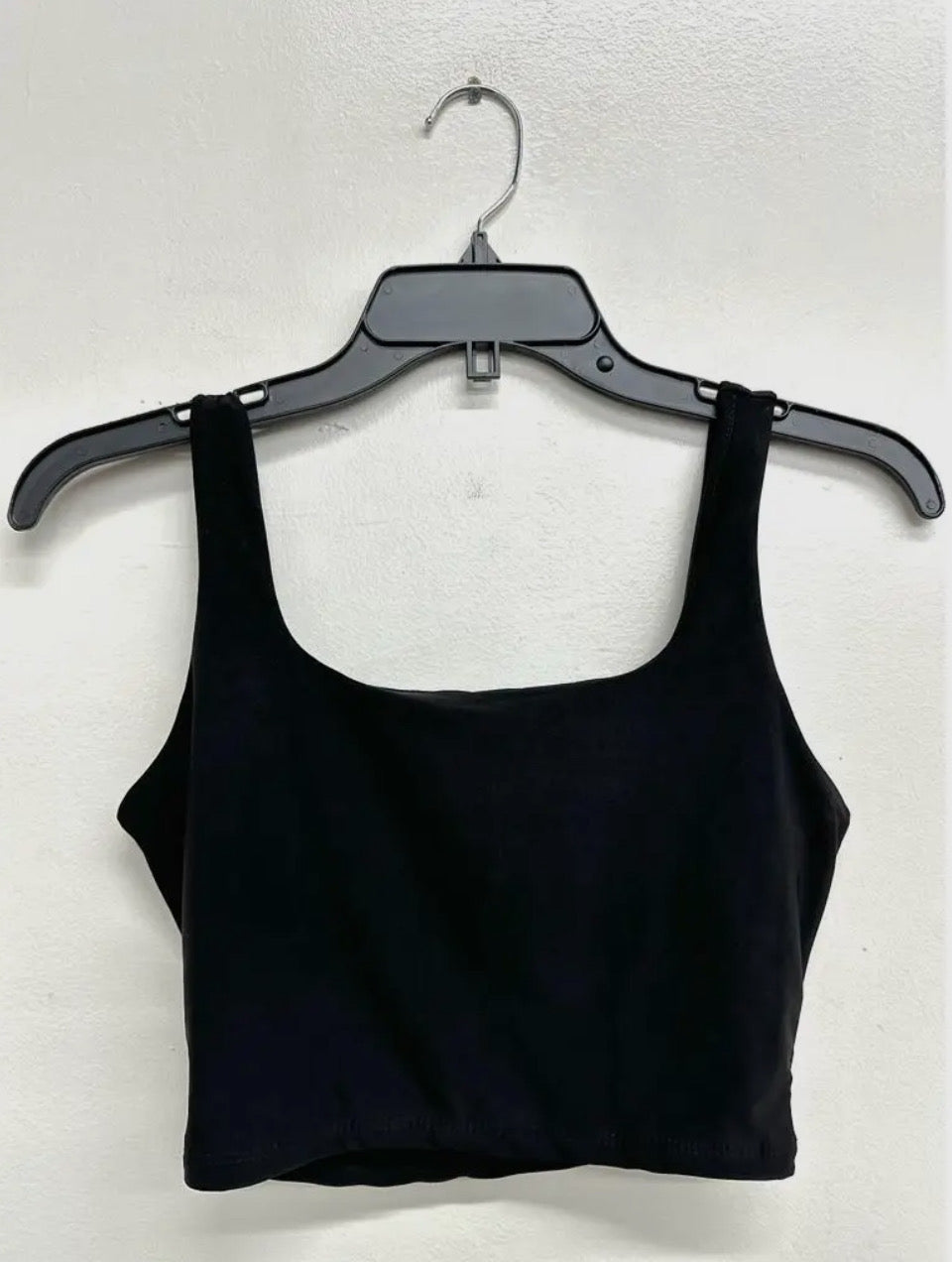 forever 21 black crop tank top