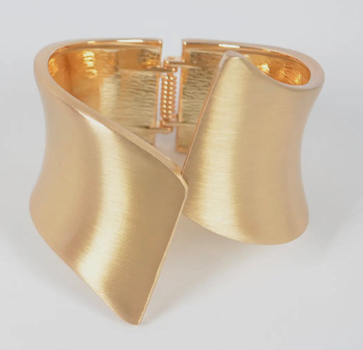 Golden Aura Cuff Bracelet