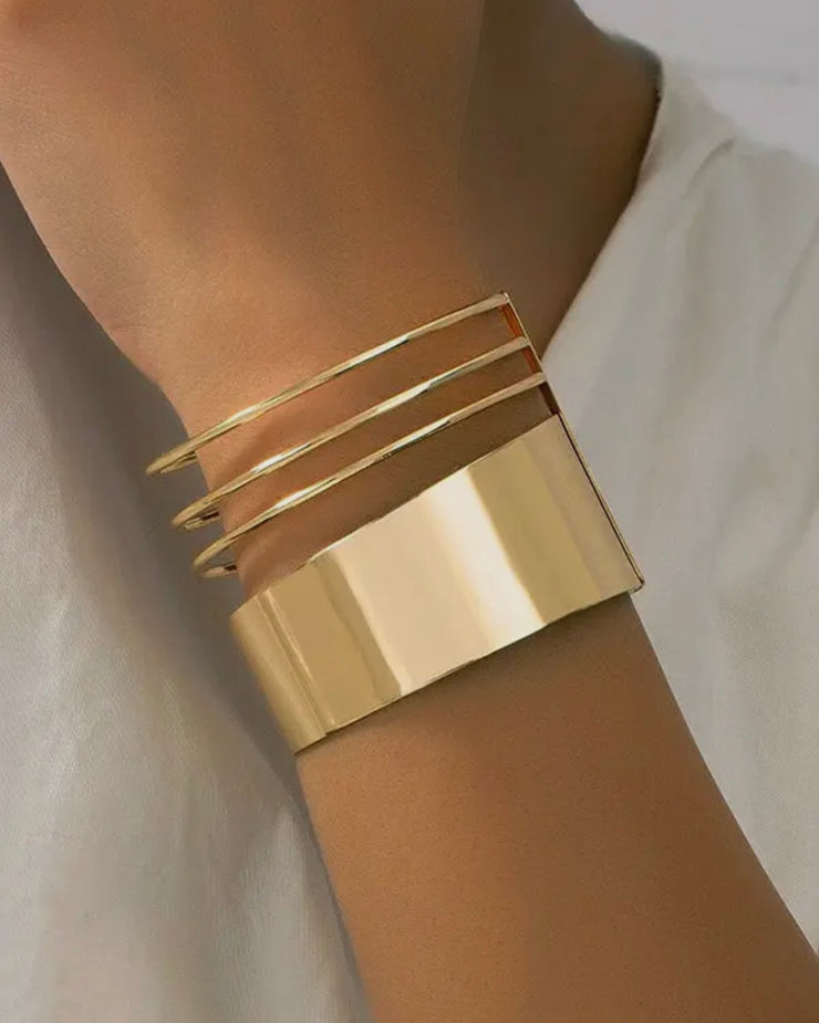 Gold Empire Cuff | Bracelet