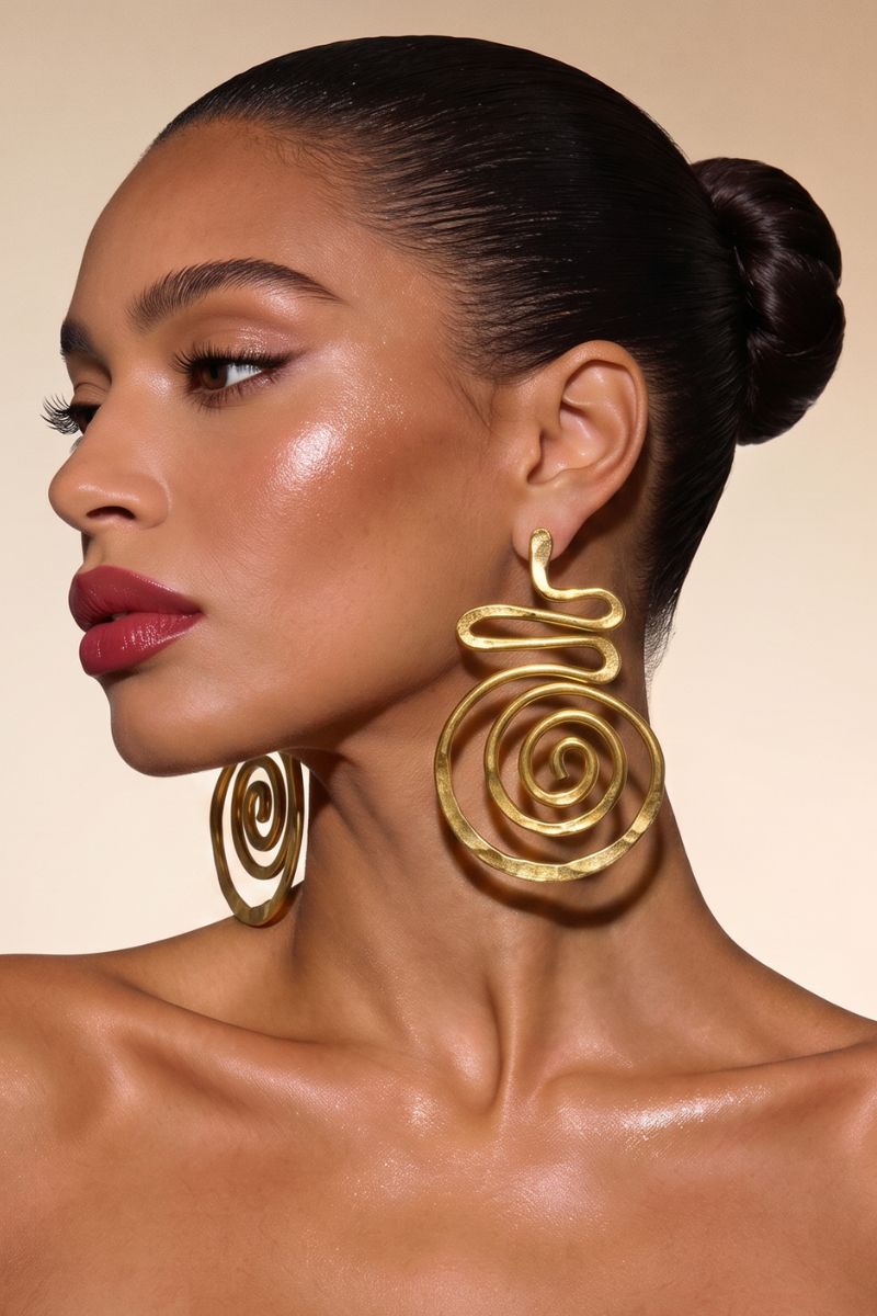Divine Motion Statement Earrings