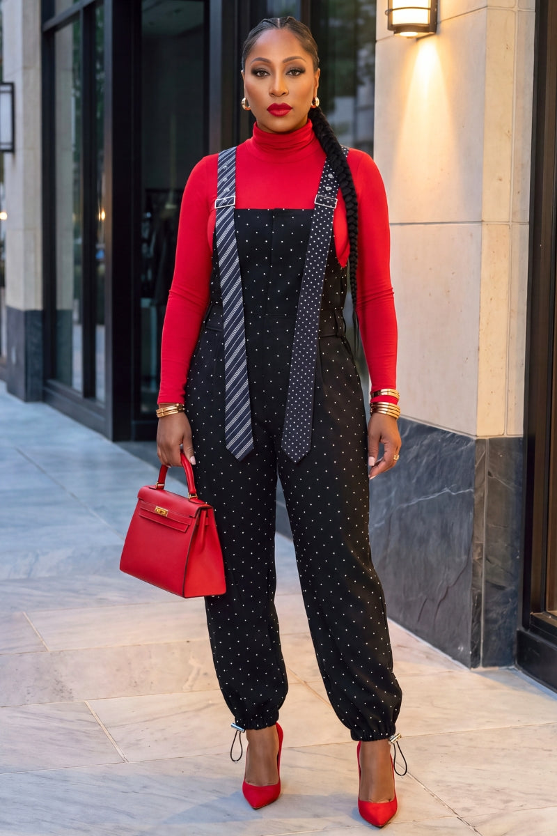 Dot Com Boss Executive Tie Overalls