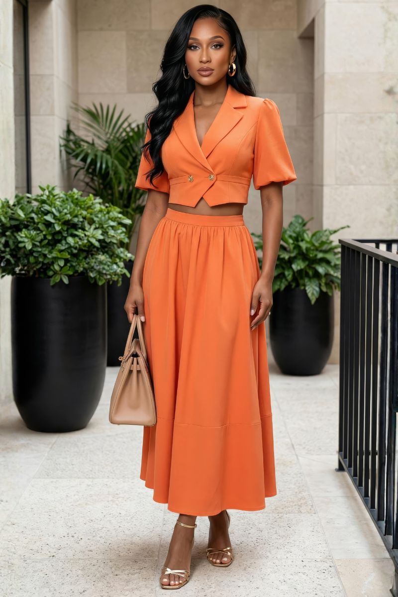 Elegance Is Mine Skirt Set