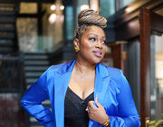 Gold Power Stud | Earrings