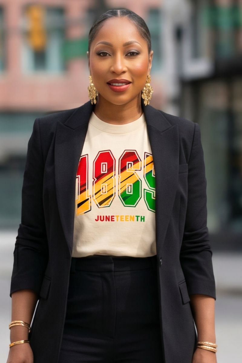 Varsity Juneteenth Tee