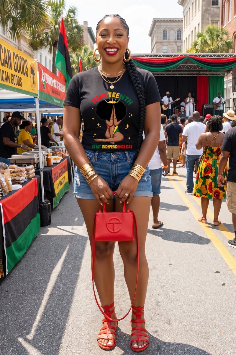 Melanin Independence Tee
