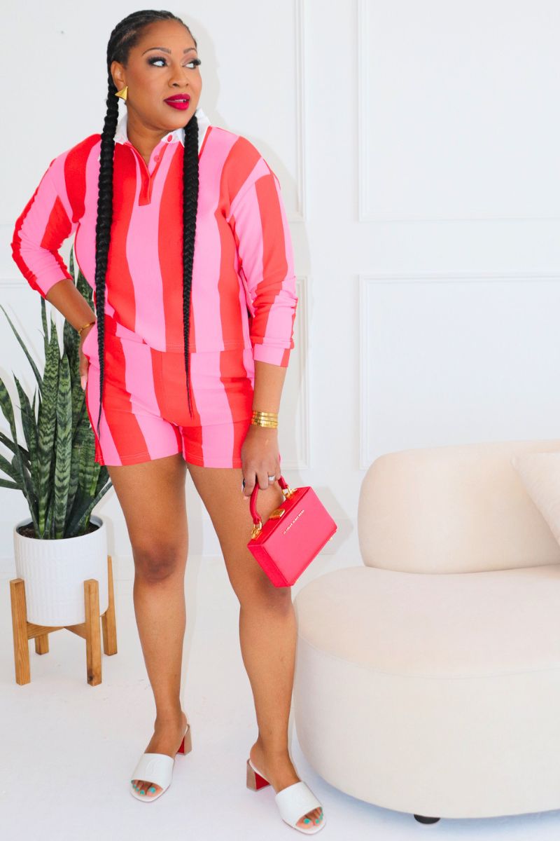 Pretty In Motion Polo Set