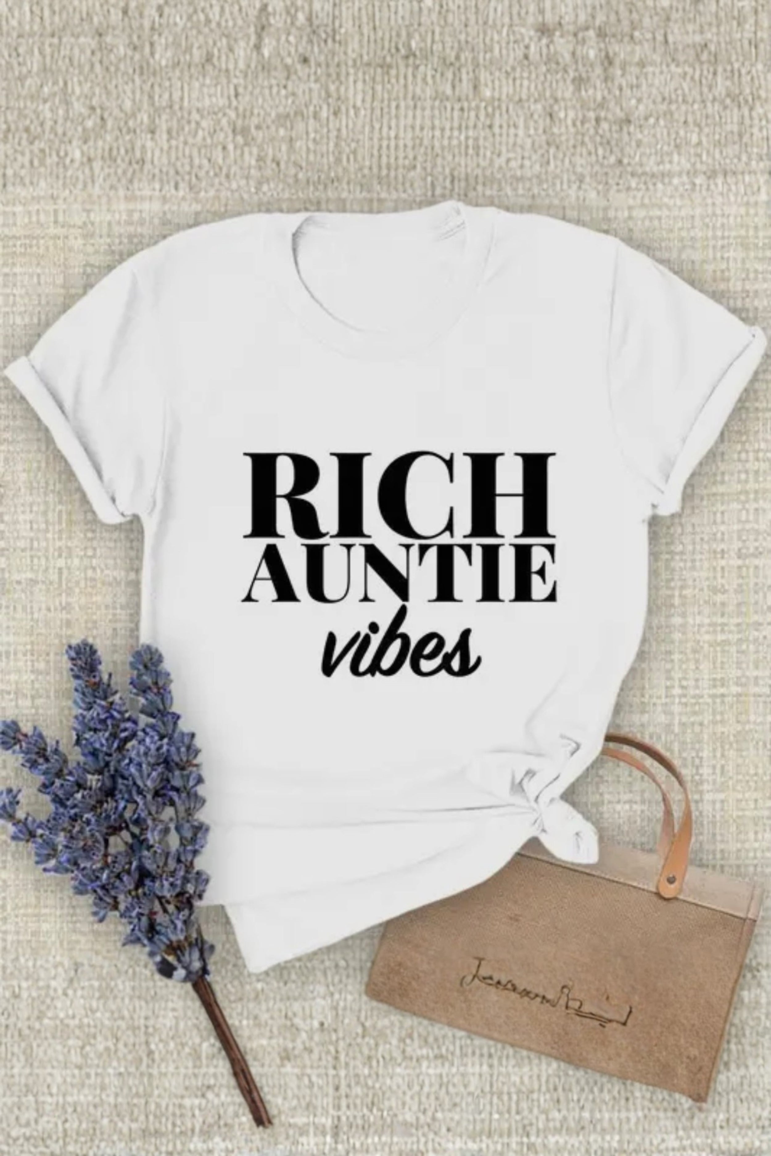 Rich Auntie Vibes T-Shirt