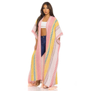 Sugarplum Weave Cardigan Duster