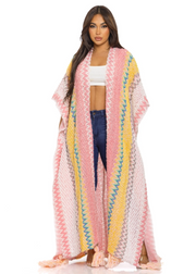 Sugarplum Weave Cardigan Duster