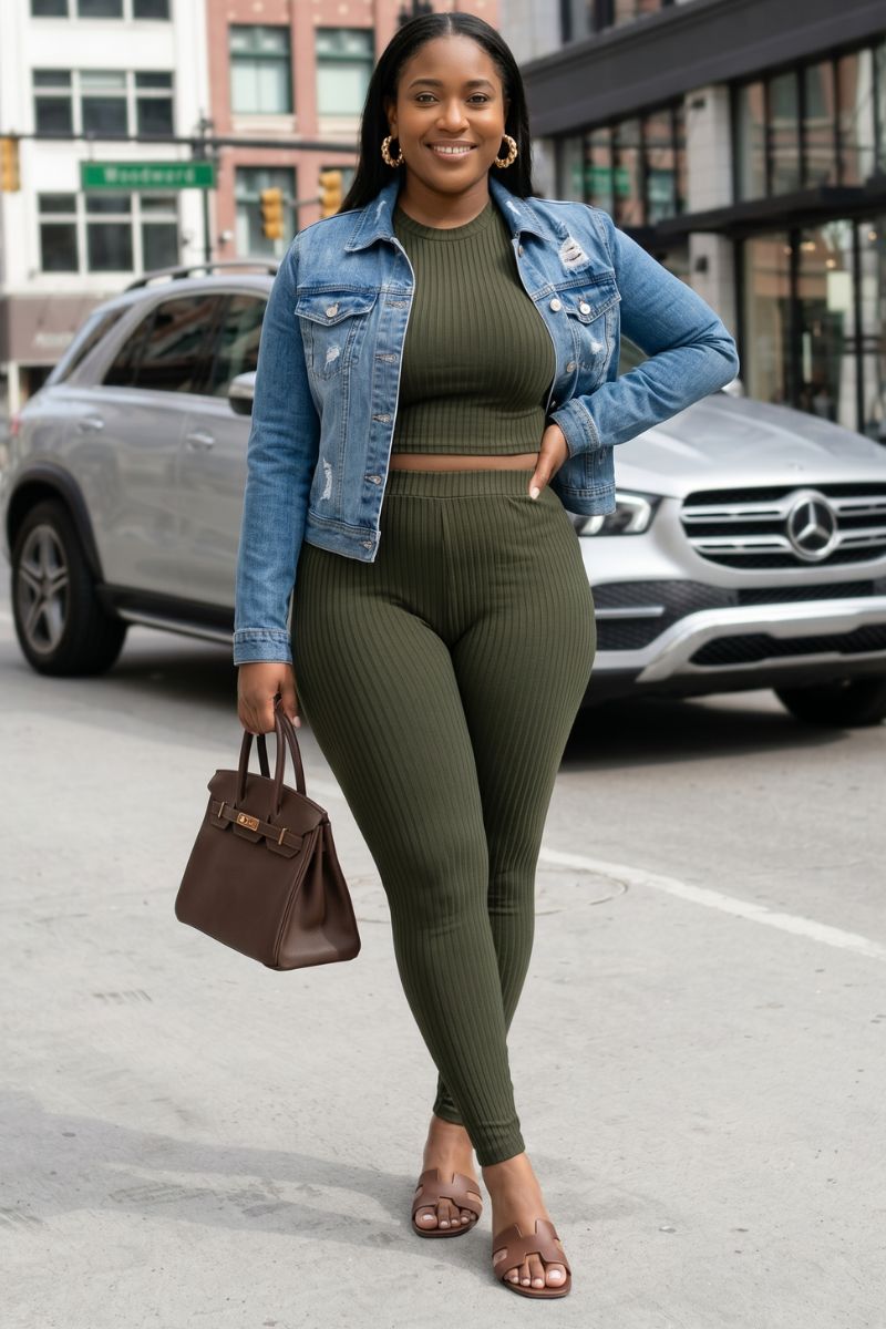 The Essential Denim Crop Jacket