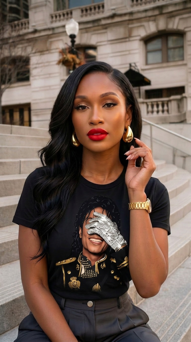 Thriller MJ Glove Graphic Tee