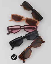 GeoChic Angular Sunnies - 5 Colors