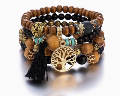 Tree of Life Stack – Black
