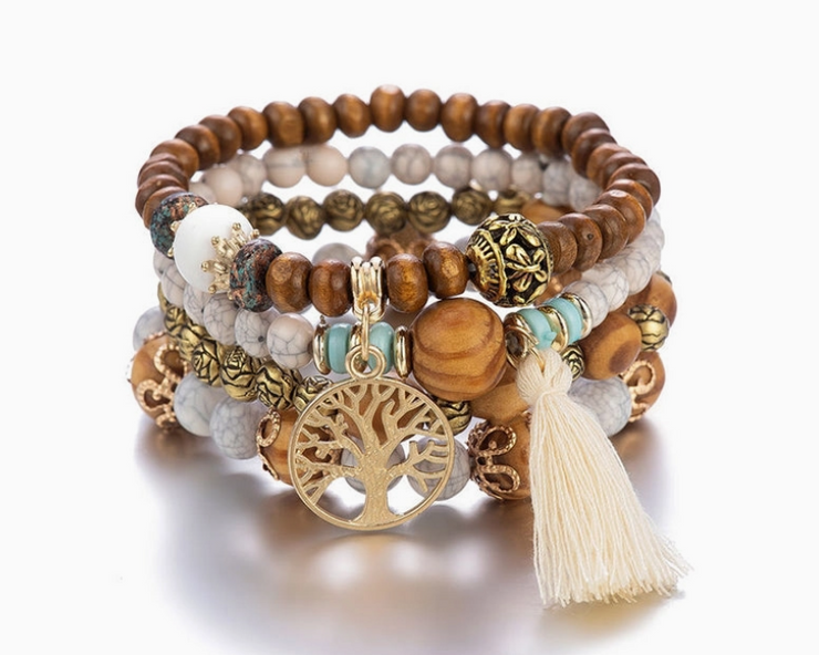 Tree of Life Stack – Ivory Stone
