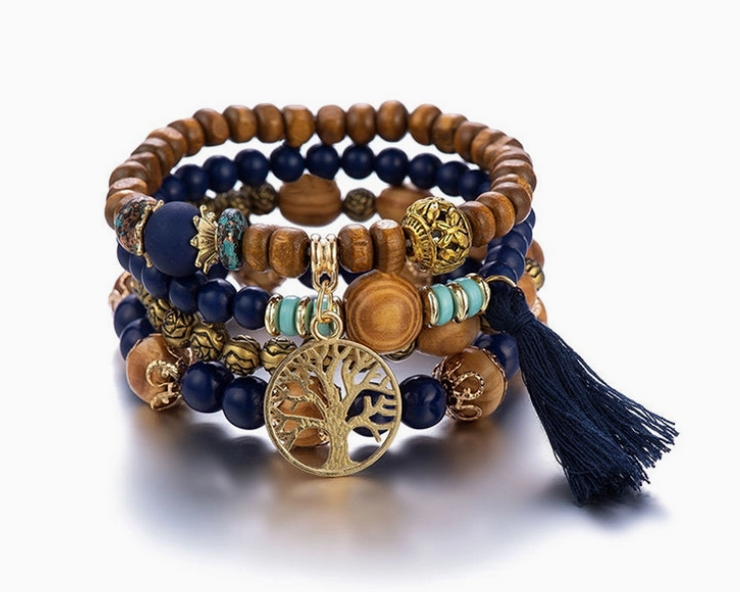 Tree of Life Stack – Midnight Navy