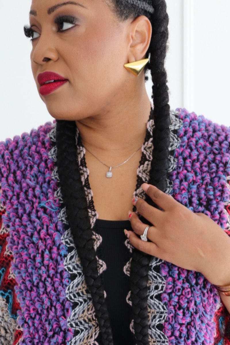 Gold Power Stud | Earrings