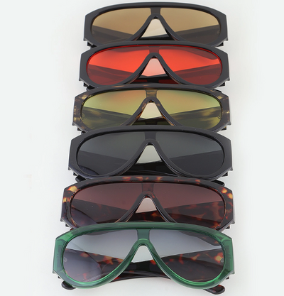 Aviator Shield Sunnies - 6 Colors
