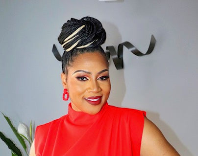 Poppy Red Twist Hoop Earrings